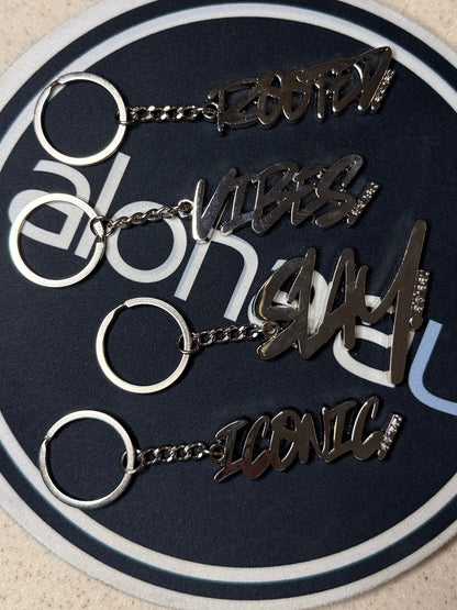Aloha au = i love - Keychains