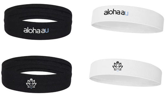 Namaste aloha au - Standard Headband Black or White