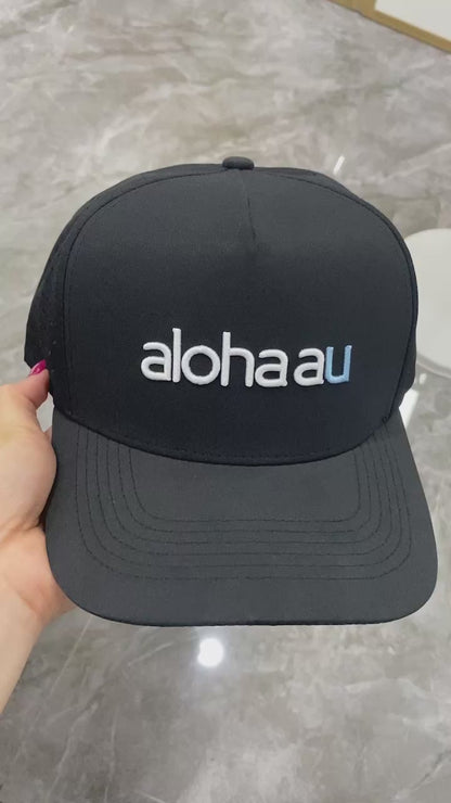 Raised classic aloha au Hat